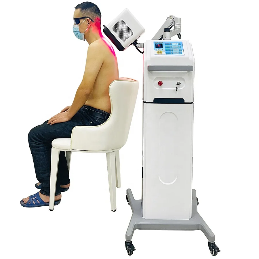 30 watt dual wave class iv high power chiropractic laser therapy device unattended for pain management