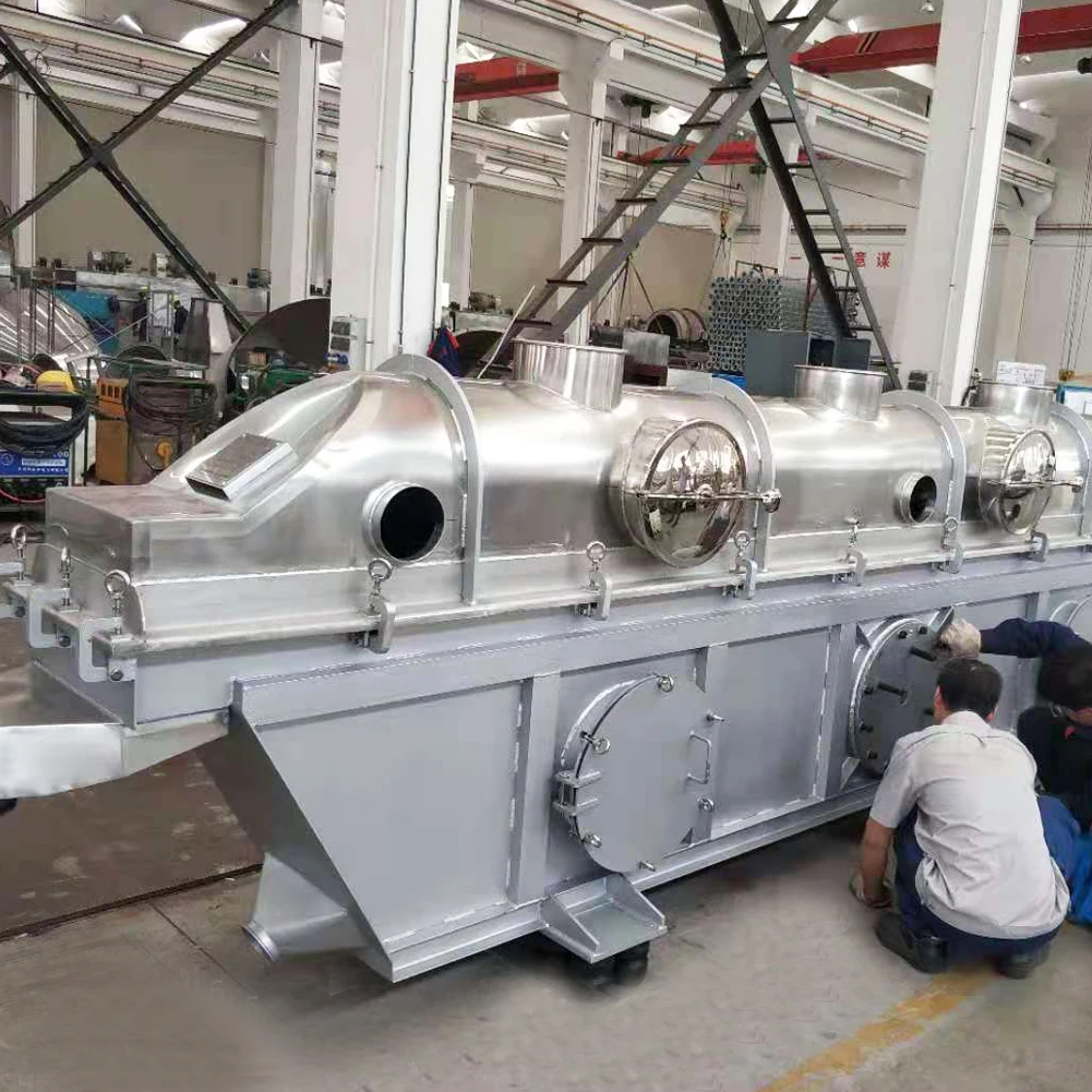 Высокоэффективная непрерывная Вибрирующая флюидизированная кровать ZLG/флюидирующая кровать для магниевой клинкеры