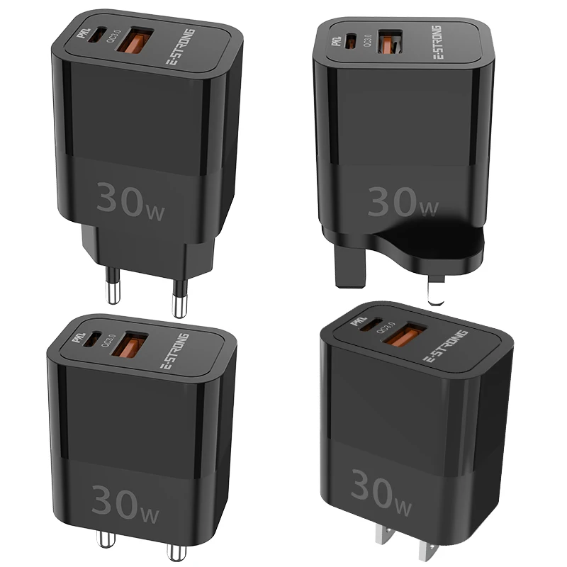 2022 skd phone charge wall charger pd 30 quick charger usb adapter for iphone 11 xiaomi VIVO HUAWEI