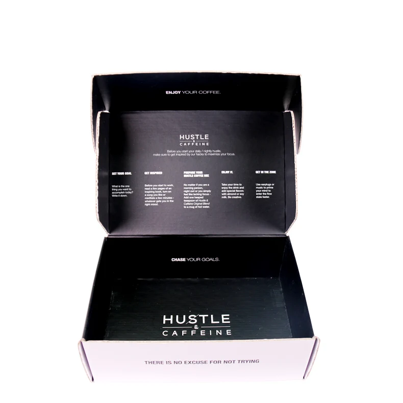 China Low moq mailer box with insert a cheap price