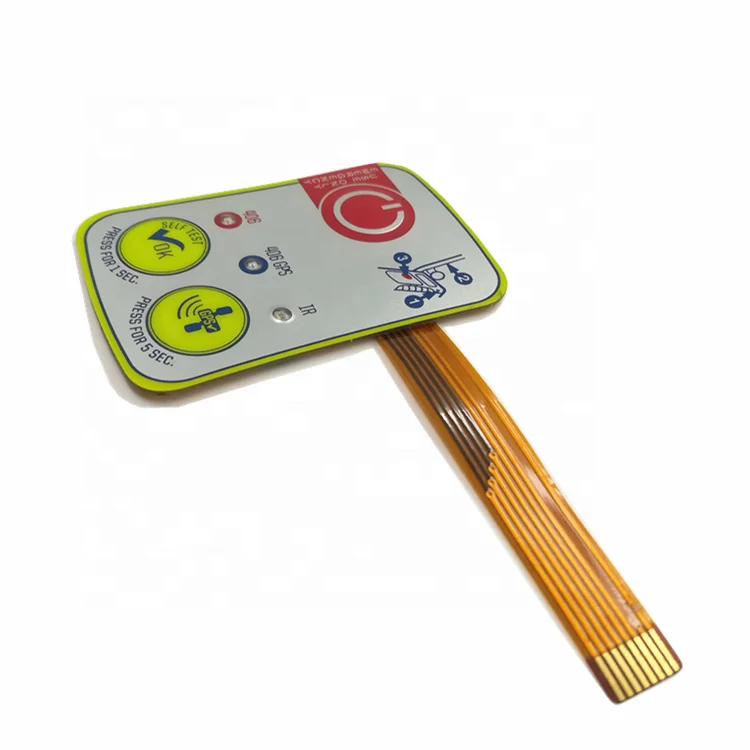 Тактильный силиконовый резиновый мембранный переключатель клавиатуры панель управления KDA кнопка клавиатуры материал оригинального кондиционера промышленная модель