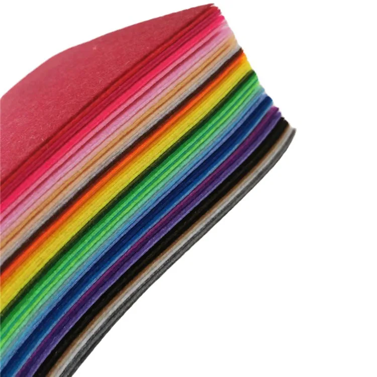 Custom size back adhesive sheets felt fabric double tape