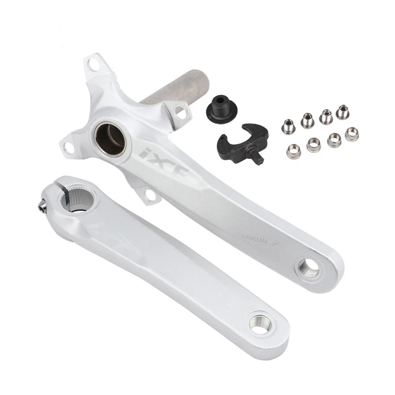 Bicycle Crank Set IXF  Aluminum Alloy 170mm 104 BCD CNC ultralight Crank Arm MTB/Road Bike Crankset