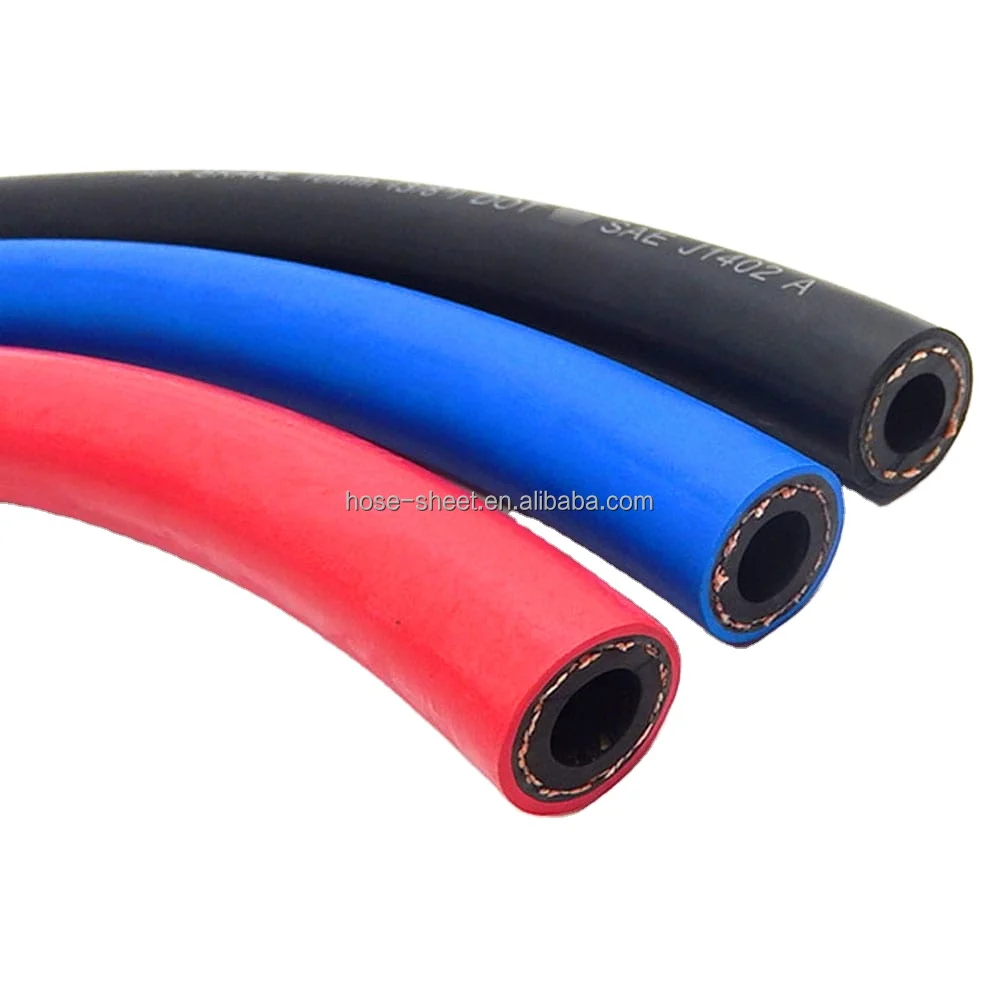 High Pressure PVC Rubber Braided Pneumatic Air Compressor Air Gas Pipe Hose