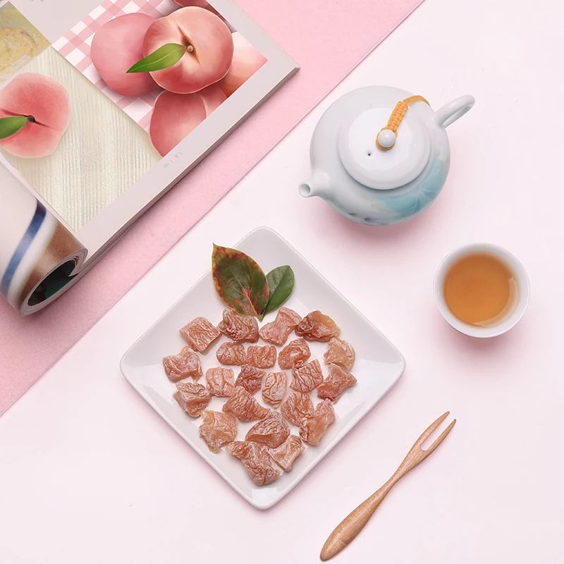 Dried peach fruit snack Appetizer snack dried peach