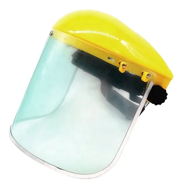 CE en 166  transparent polycarbonate visor face shield PC face screen shield