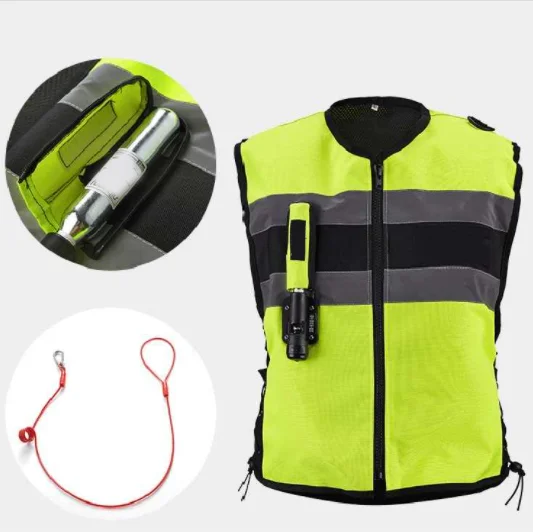Motorcyclists Vest Air Bags Second Inflatable Scooter Motorcycle Airbag Jacket Professional
