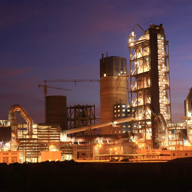 Cement plant ISO CE Certified 100tph clinker grinding station cement plant