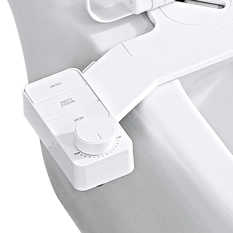 New Design Key Button Ultra-Slim Bidet Toilet Attachment Detachable Smart Bidet Toilet Dual Nozzle Bidet