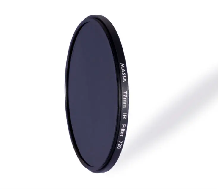 Massa Photographic equipment Digital Camera Accessories  optical glass super slim 52mm camera lens Infrared  IR720nm filter