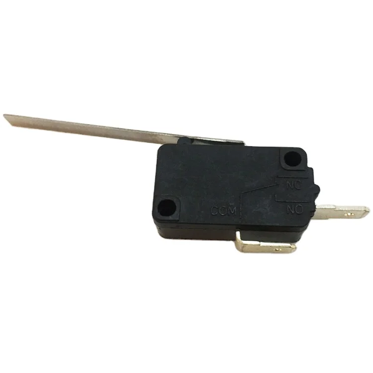 Tuowei/Towei safety micro switch supplier manufacturer 15A/250V t125 2 pin heater micro switch with long lever