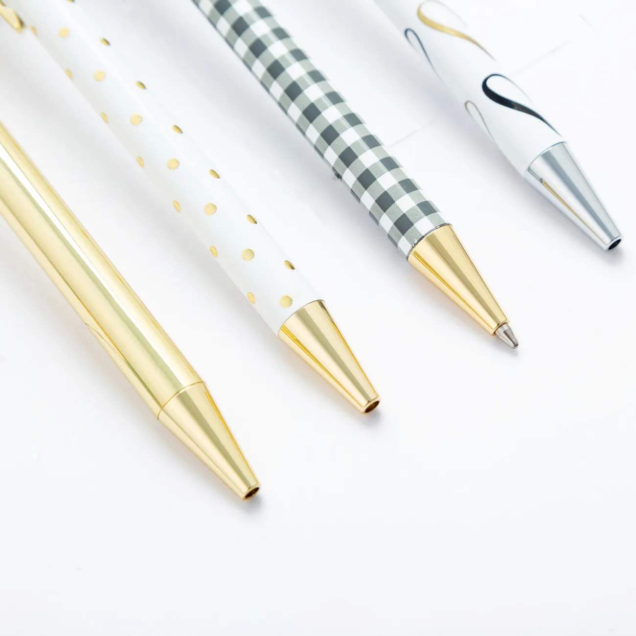 Manufacturer Promotion Luxury Gift Set Customized Metal Parker Gold Silver Clip Ballpoint Ball Pens