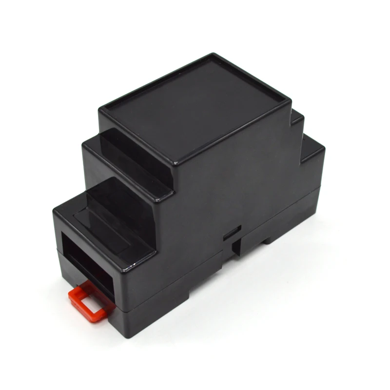Din enclosure instrument junction electrical plastic box Hot Sale Mount  Enclosure Plastic din enclosure rail