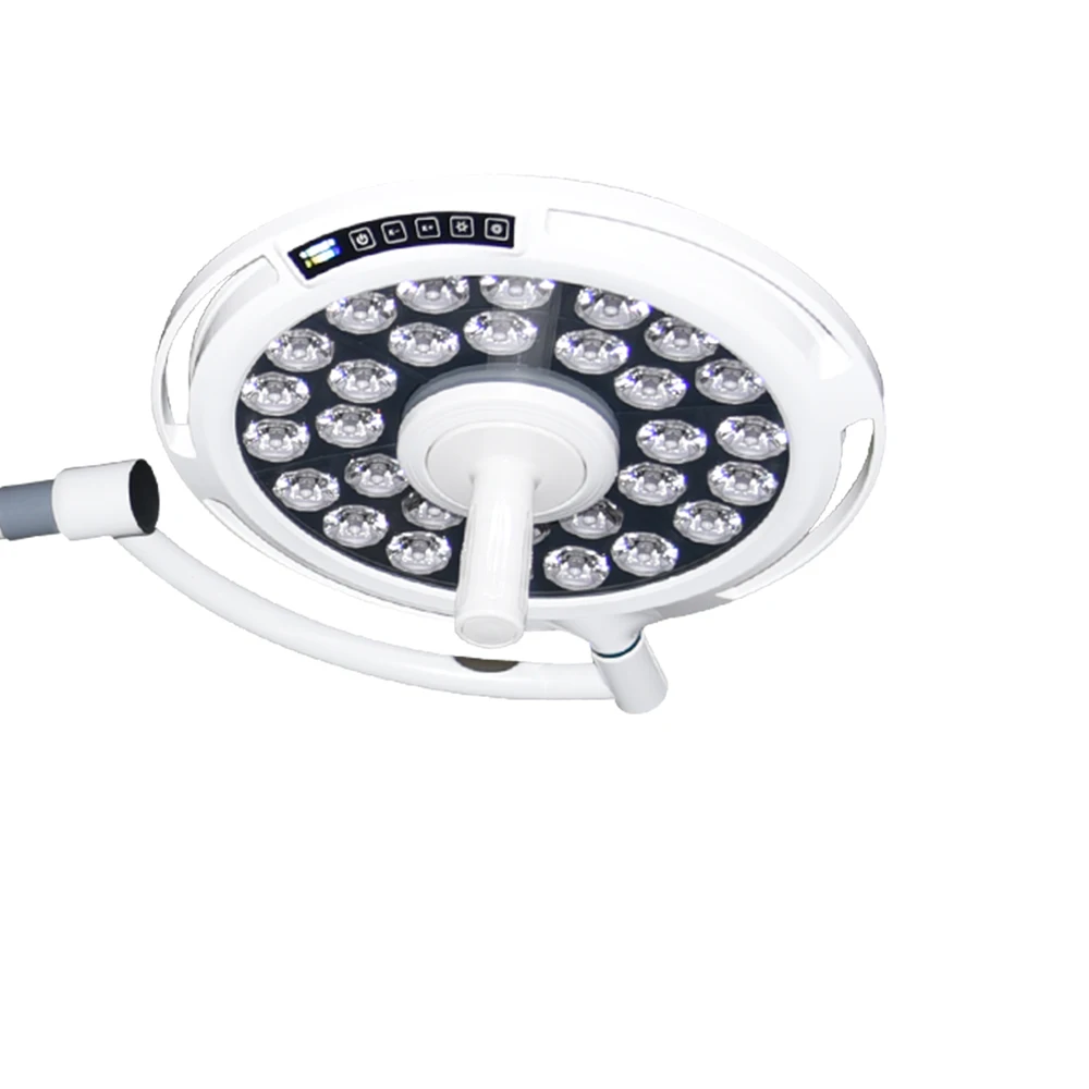 CE&ISO approved Double  dome ceiling mounted  led operating lamp for theatre,medical examination light for General Surgery