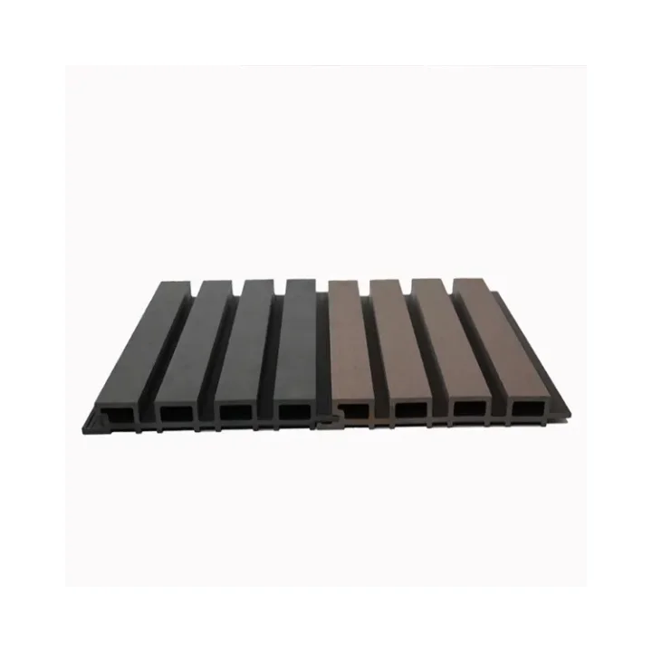 Hot Sale Factory Wholesale Price Interior Decorative WPC Slat Wall Paneling Fluted Wall Cladding 3D Ceiling Wall Panel