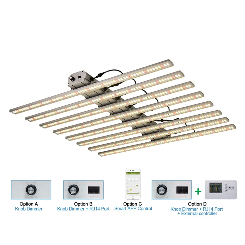 Регулятор яркости, крытый светильник для выращивания растений IP65, лампа для выращивания растений, зеленый свет для растений, лампа для выращивания растений