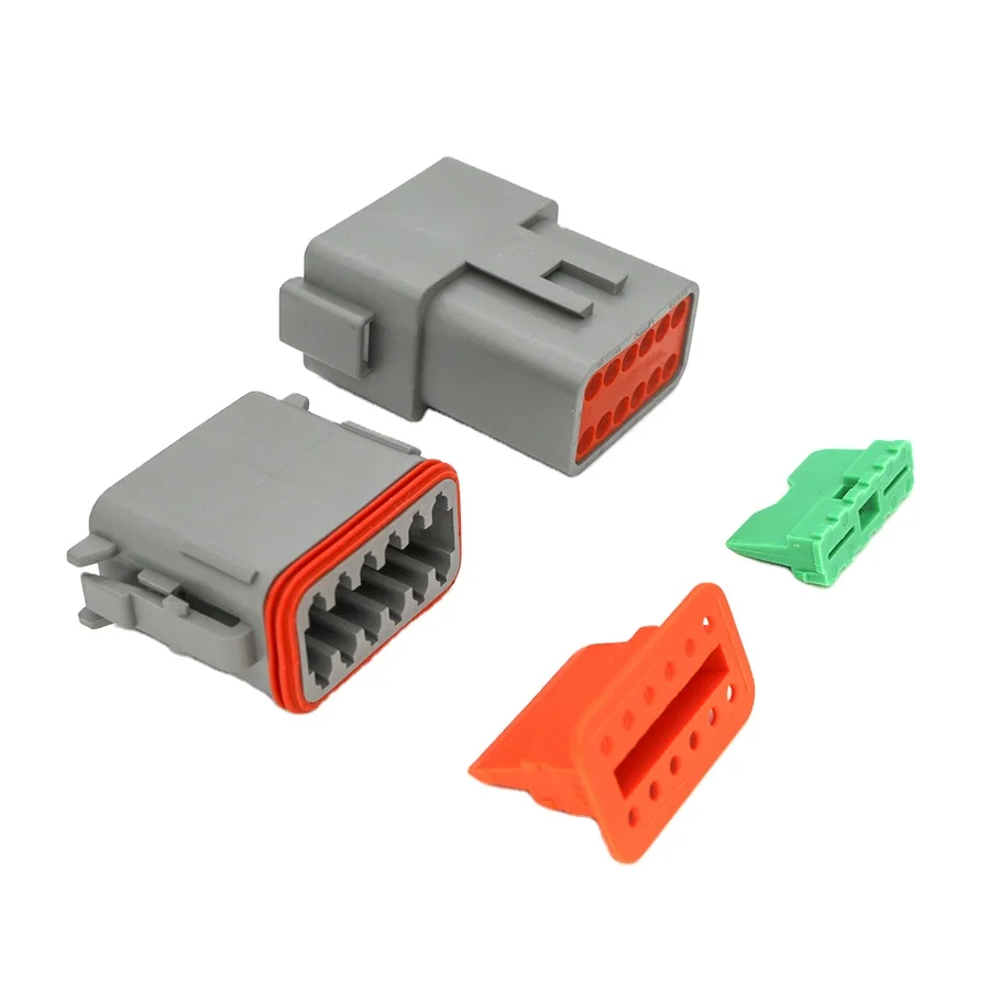 Deutsch DT Connector DT06-2S/DT04-2P 2P 3P 4P 6P 8P 12P Waterproof Electrical Connector for Car Motor