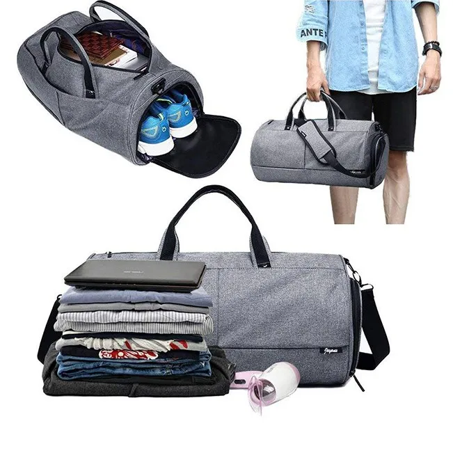 Custom Logo Gym Bags Sports for Men Duffel Bag Blank Travel Bags Wholesale Low MOQ 1 Piece