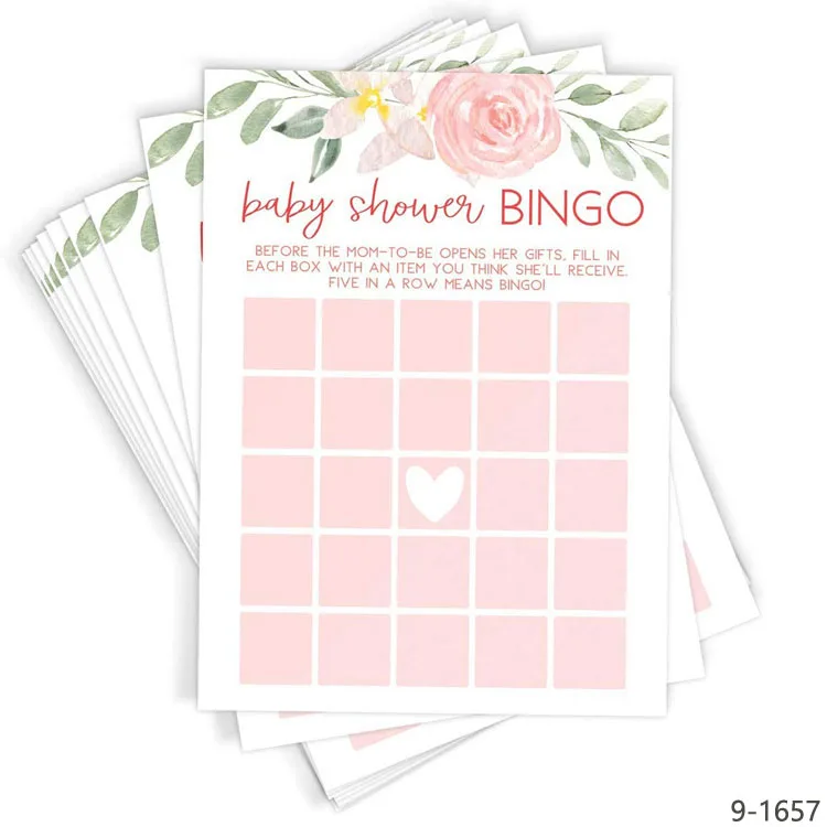 50 карт, легкая игра в бинго для будущей мамы, игры в бинго, слон, украшения для будущей мамы