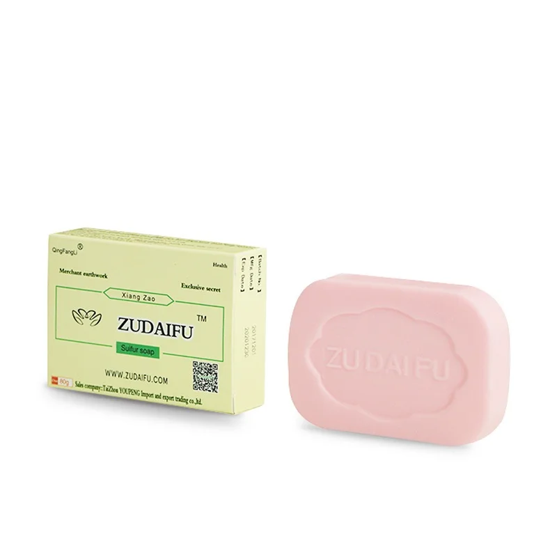 Best selling safe ingredients antipruritic sulfur soap deep cleansing skin without drying