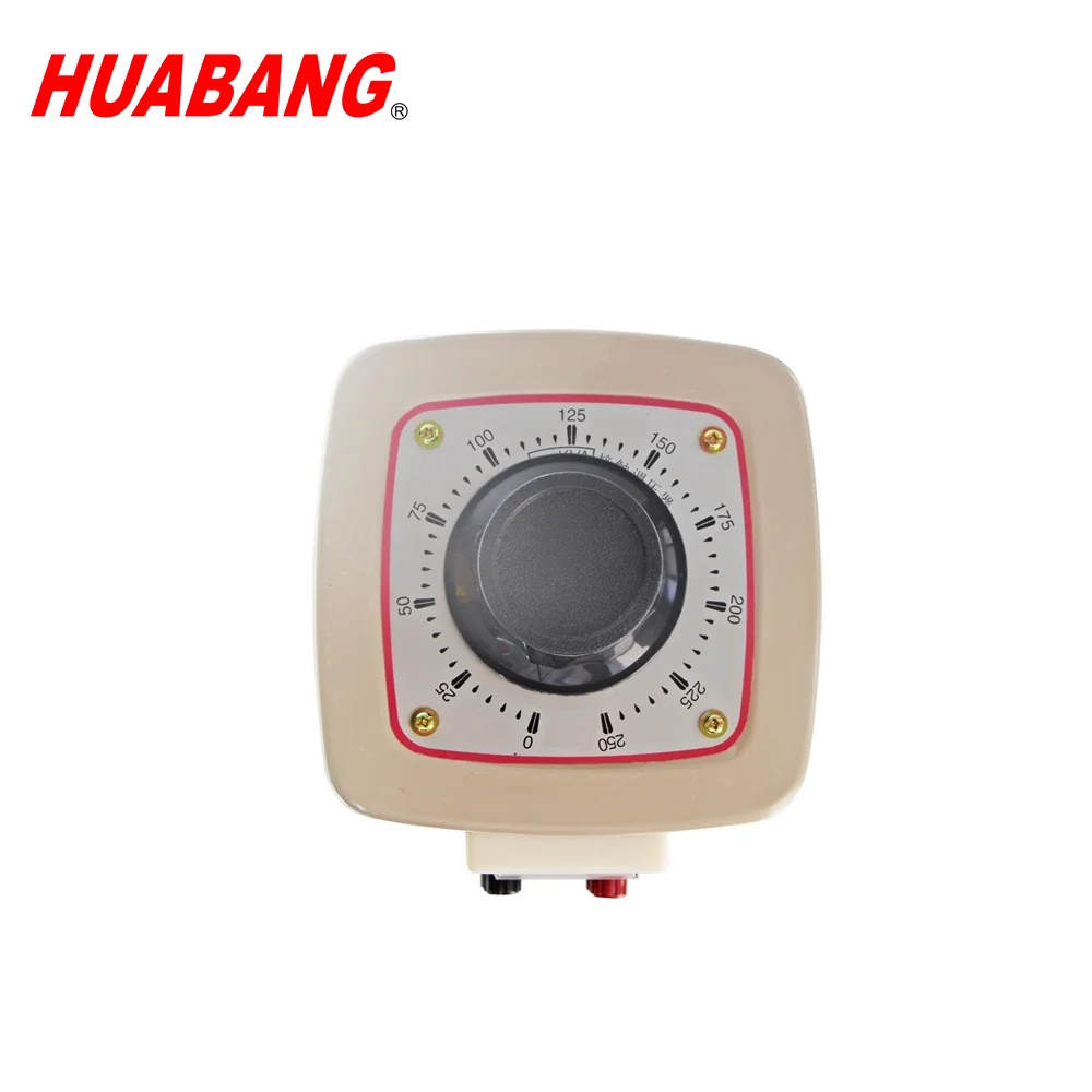 Однофазный стабилизатор напряжения переменного тока 0-250v регулируемый диапазон 500W 2A 0.5kVA с аналоговый дисплей