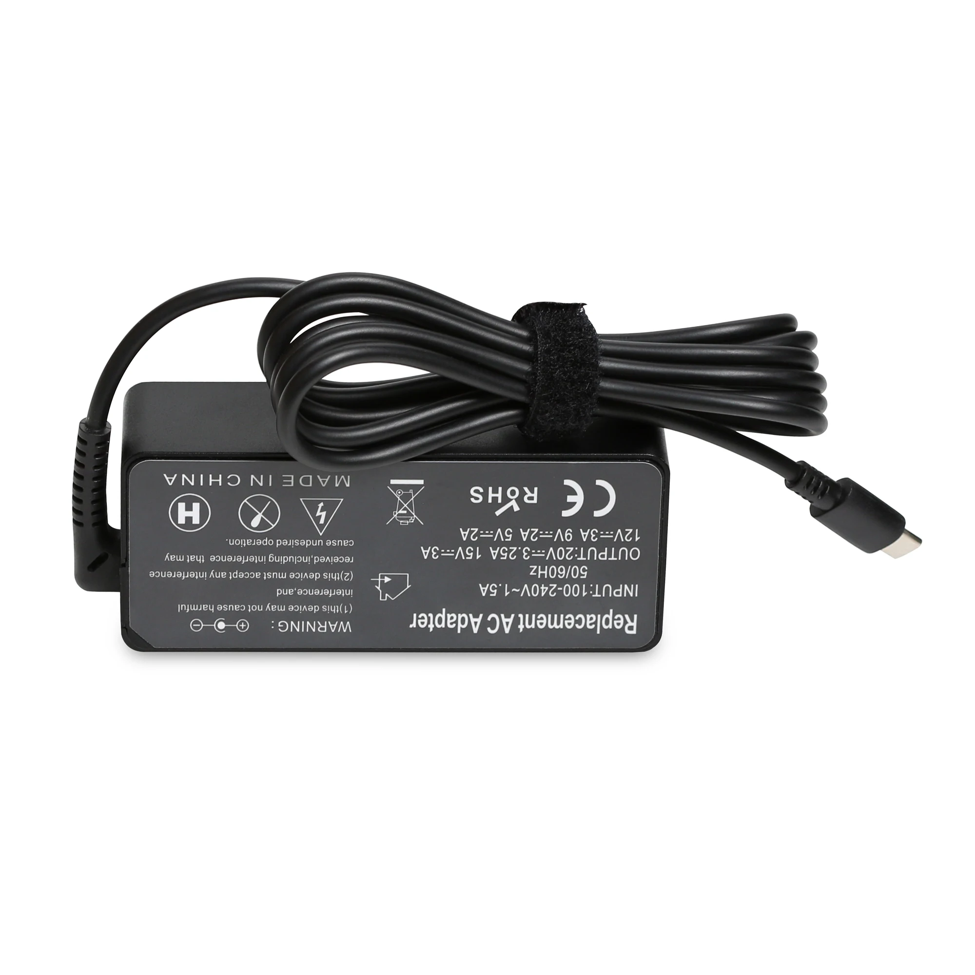 Laptop Charger Manufacturer Replacement 65 W 20V 3.25A USB Type-C Laptop AC Adapter FOR ThinkPad ADLX65YDC2A