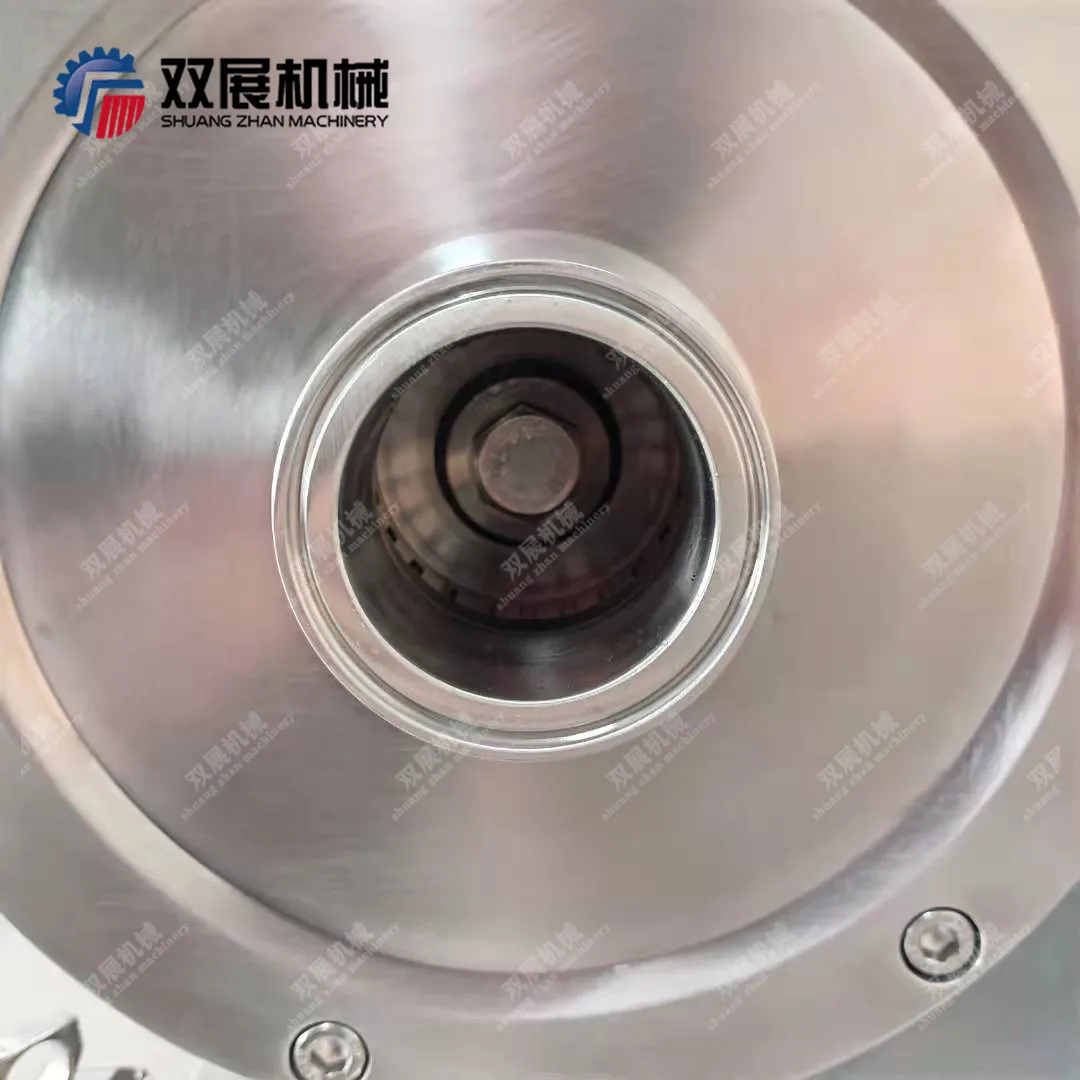 Stainless Steel Food Grade Inline Mixer Emulsifier Three Stage Homogenizing Pump with Trailer ABB motor