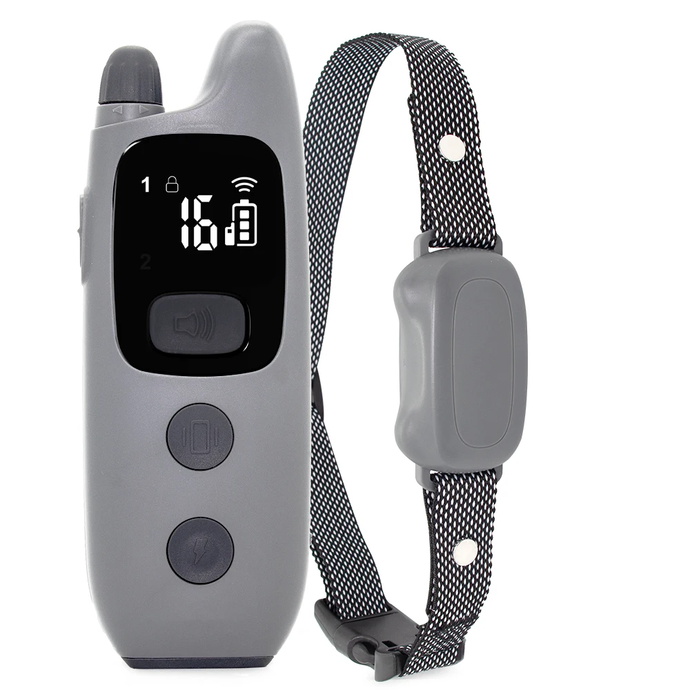 Patpet Odm/Oem Electric Dog Shock Collar Waterproof Rechargeable Dog Training Collar With Remote Portability For All Size