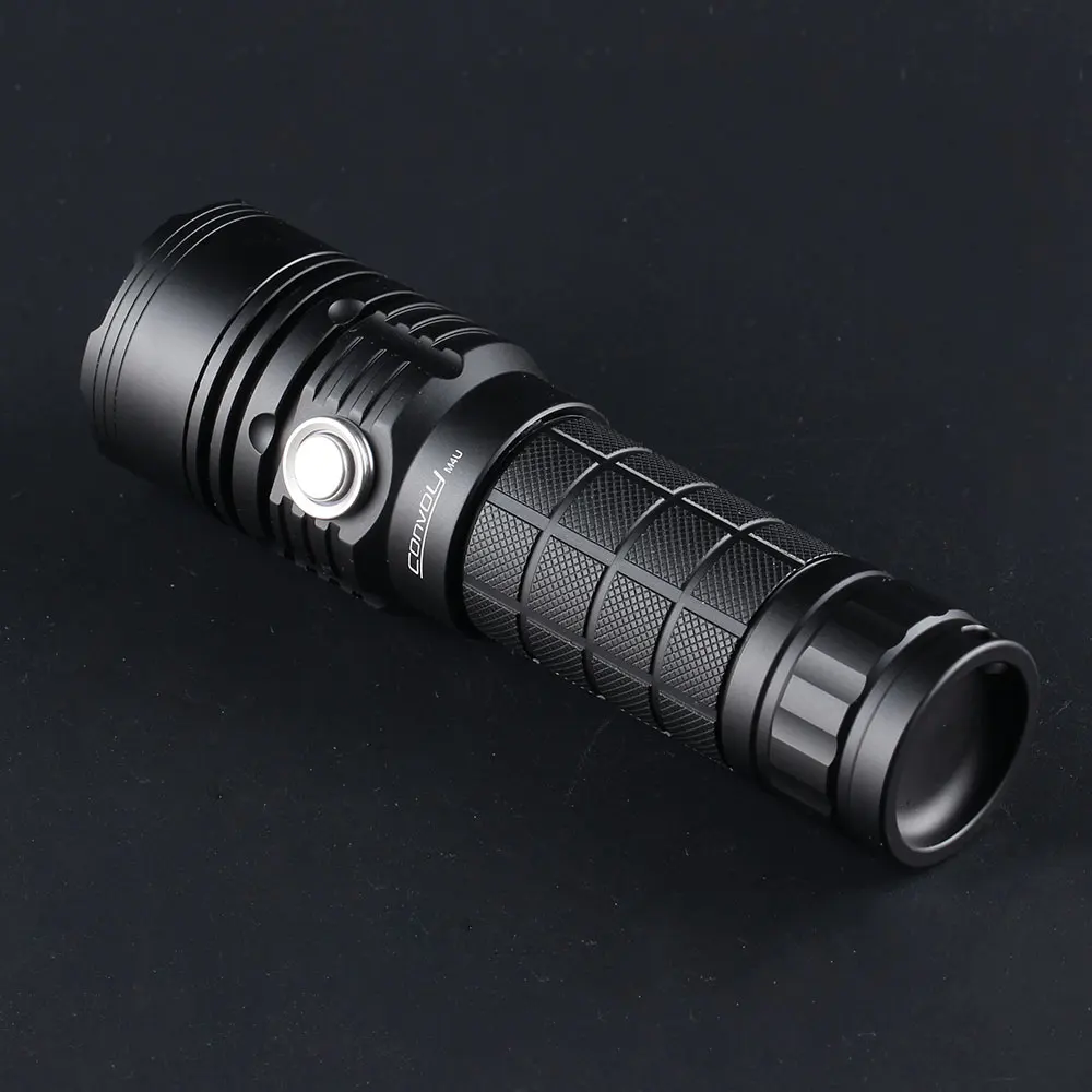 
Convoy M4U Flashlight with 7135x8 Cree xpl hi LED Beads in Micro USB Charging 