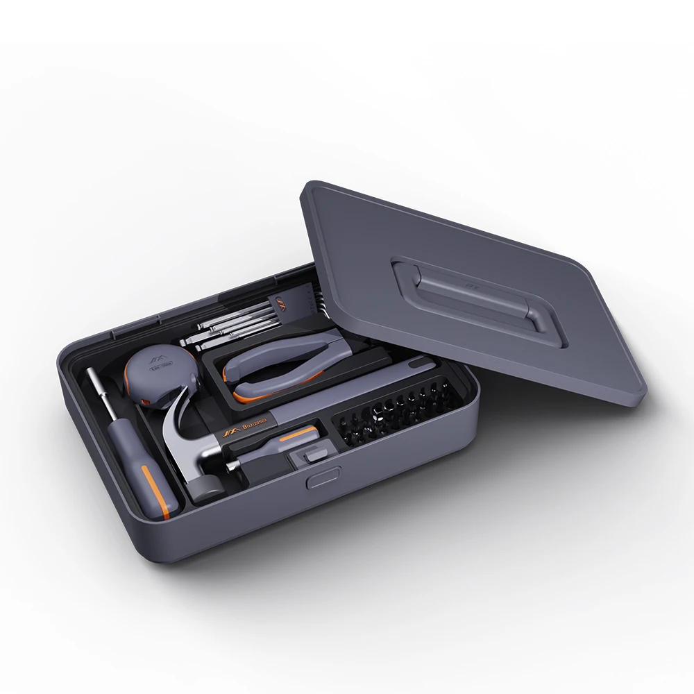  JIMIHOME X1-A Multi Functional Various HandTool Box Furniture Installation Repair Home Tool Kit Improvement