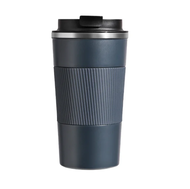 Spill proof 510ml 500ml 16oz coffee wine beer mugs vacuum insulation tumblers portable thermal cups with lid