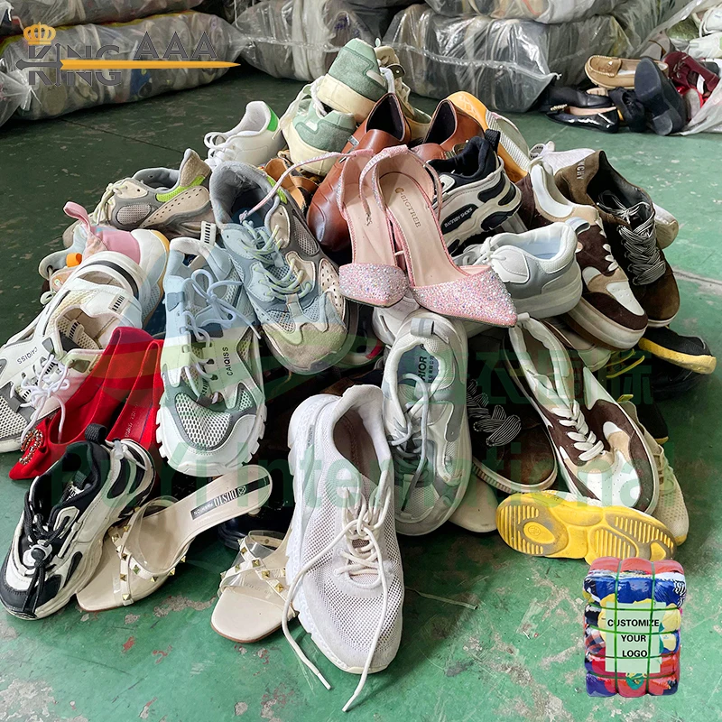 Оригинальные спортивные смешанные б/у туфли sepatu bekas в наличии фирменные тюки