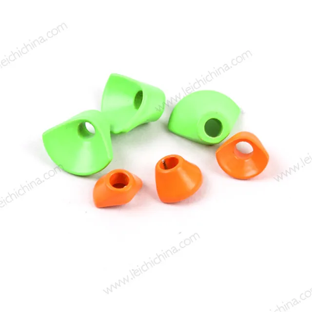 Fishing Tungsten Fly Tying Beads Half-turbo Cone