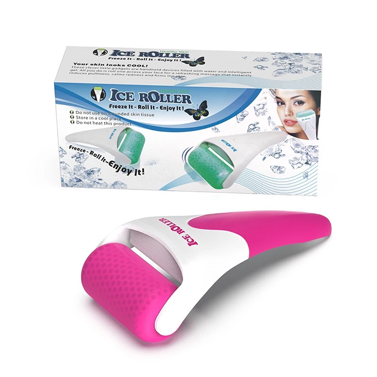 ice beauty roller face ice roller silicone ice roller for face and eye face beauty skin care