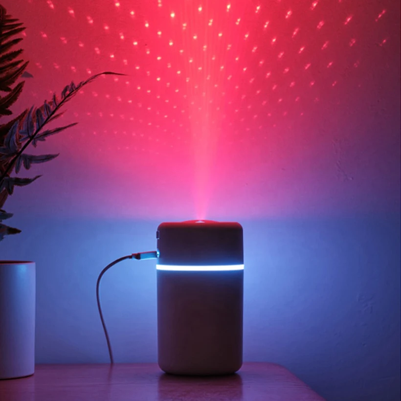 Электрический проектор, светодиодный мини-увлажнитель воздуха, аромадиффузор с usb, диффузор для эфирного масла, диффузор для ароматического увлажнителя воздуха