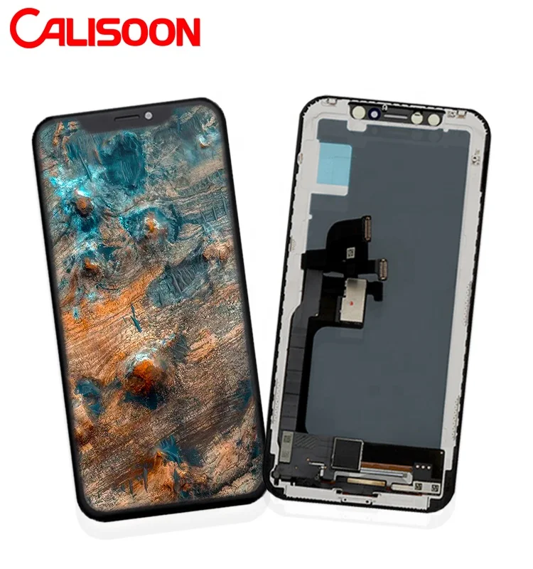  2021 Hot Sale Calisoon OEM Factory Price Mobile Phone LCDs Display Touch Screen For IPhone X XR XS 11 PRO MAX LCD INCELL