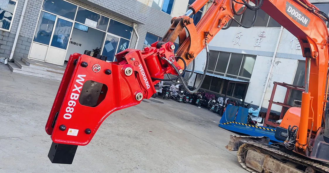 Yantai Weixiang Construction Machine Attachments Tilting Quick Hitch Tiltrotators Quick Hitch