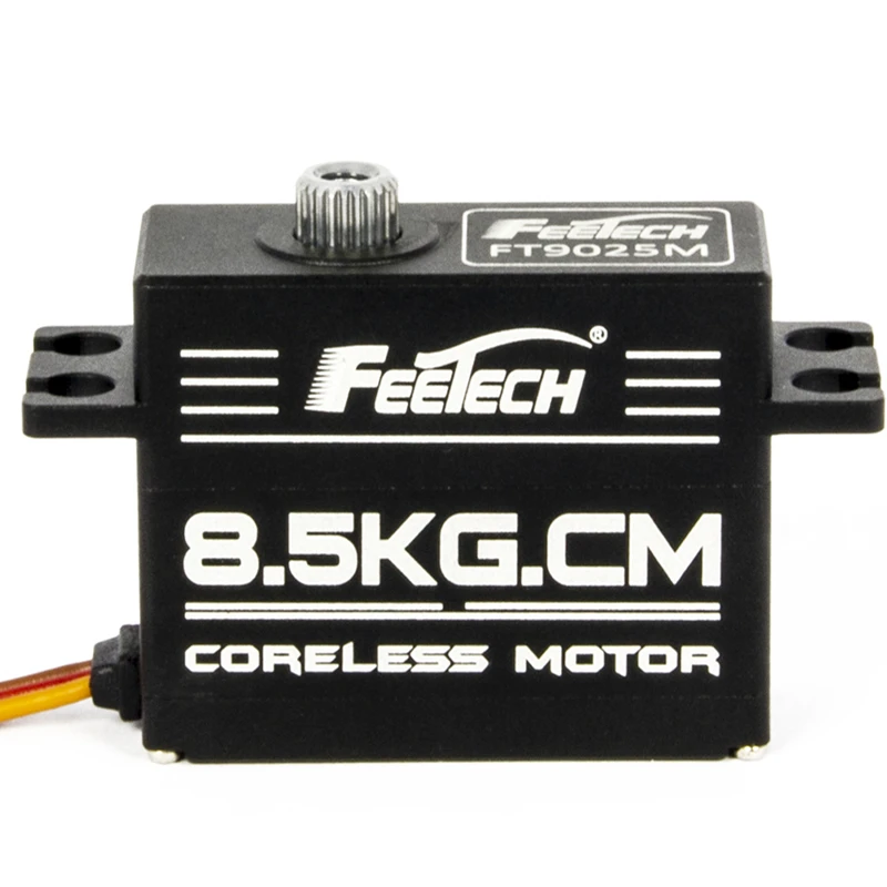 High-Speed Feetech Servo FT9025M 6V 8.5kg PWM Digital Micro Servo Metal Gear Coreless Motor Servo for 1/10 RC Car/robotyka