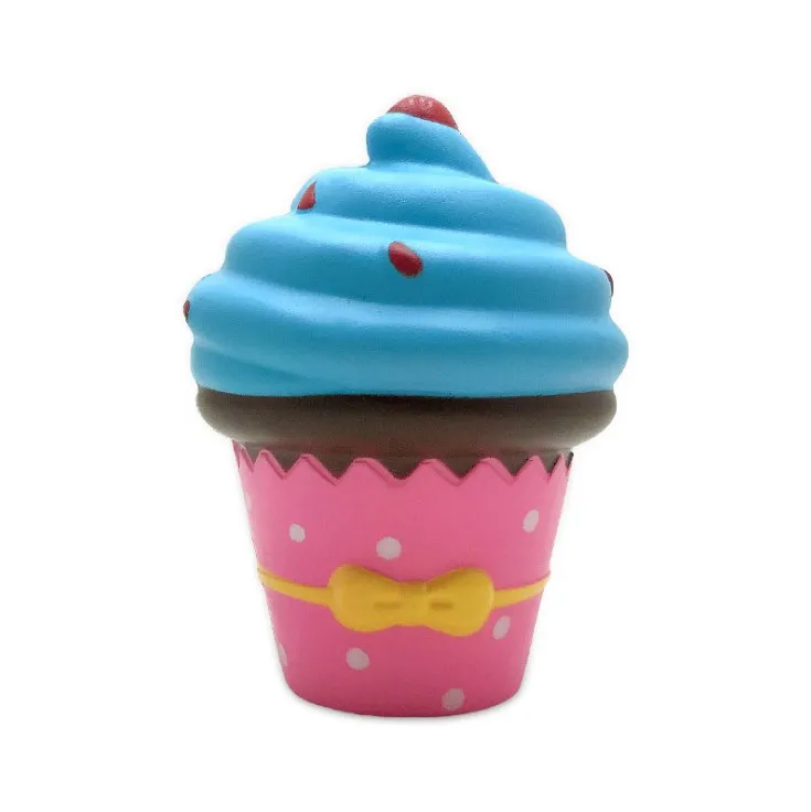 Hot 10cm Jumbo Stress Relief Food Squeeze Ball Super Soft Slow Rising Scented Ice Cream Squishy toys For Adult kid