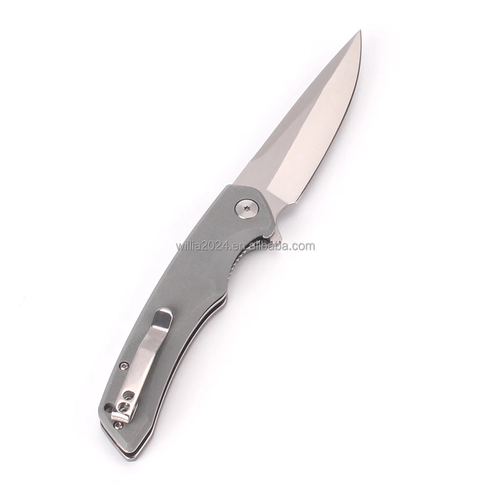 High quality Hot Sell Tactical Pocket Knife with G10 handle for Outdoor Camping