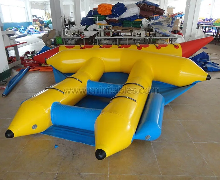 Orient Inflatables 4 persons water screaming inflatable flying fish banana boat