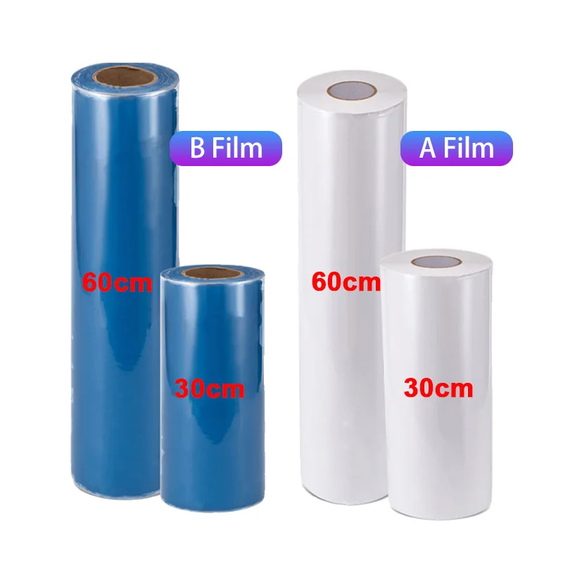 Transparent UV DTF AB Film Transfer Film Sheet Roll UV DTF Sticker for Flatbed Printer Phone Case Bottle Glass UV transfer film