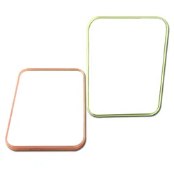 Espejos HD Foldable Desktop Mirror Plastic Frame Single Sided Square Mini Pocket Mirror Portable Makeup Mirror For Women