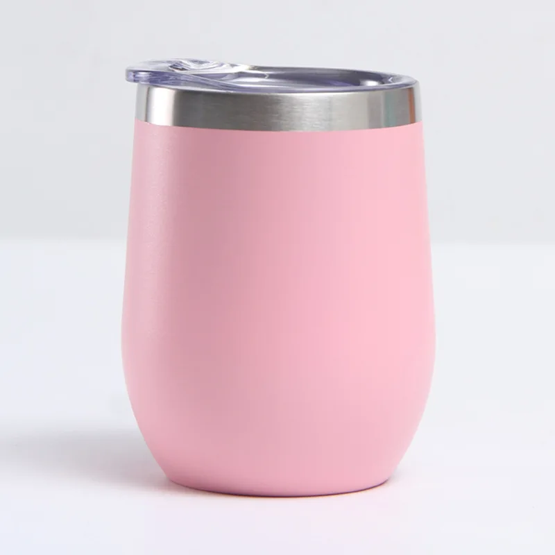 12oz Double Wall Stainless Steel Travel Coffee Mug Beer Mug with Logo