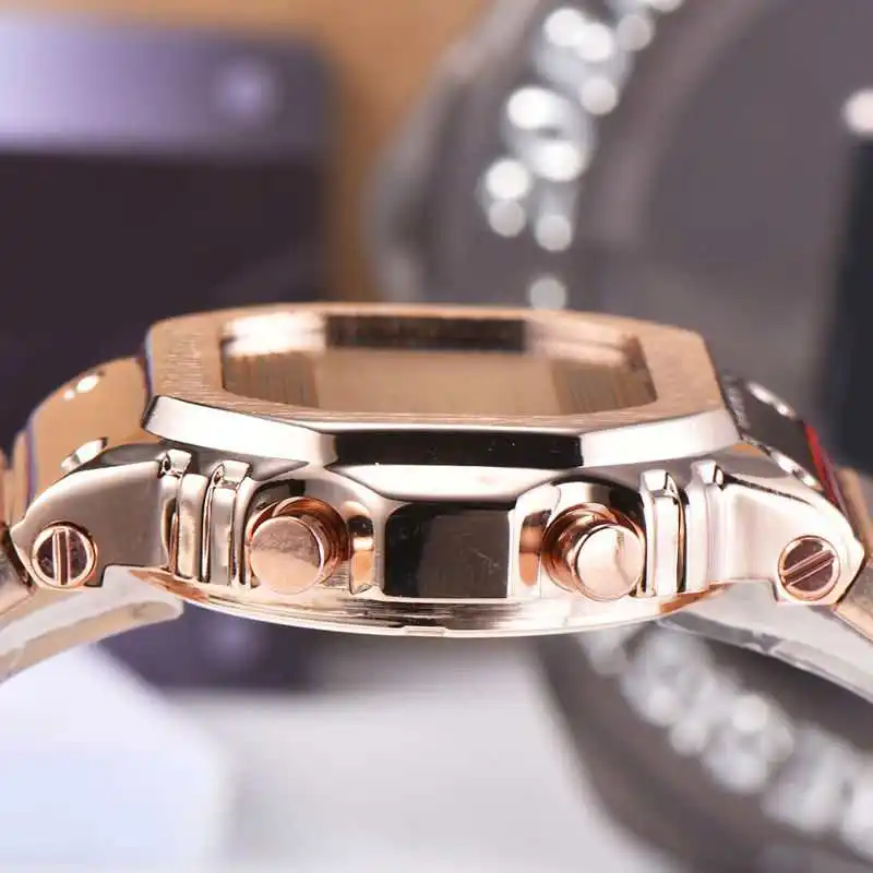 Amazon sell hot Hip hop Water ghost plate 24K diamond quartz watches