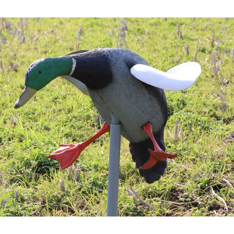 Duck Decoy Motorized Plastic  Hunting Motorized Flying  Duck Bird Decoy for Sare Birds