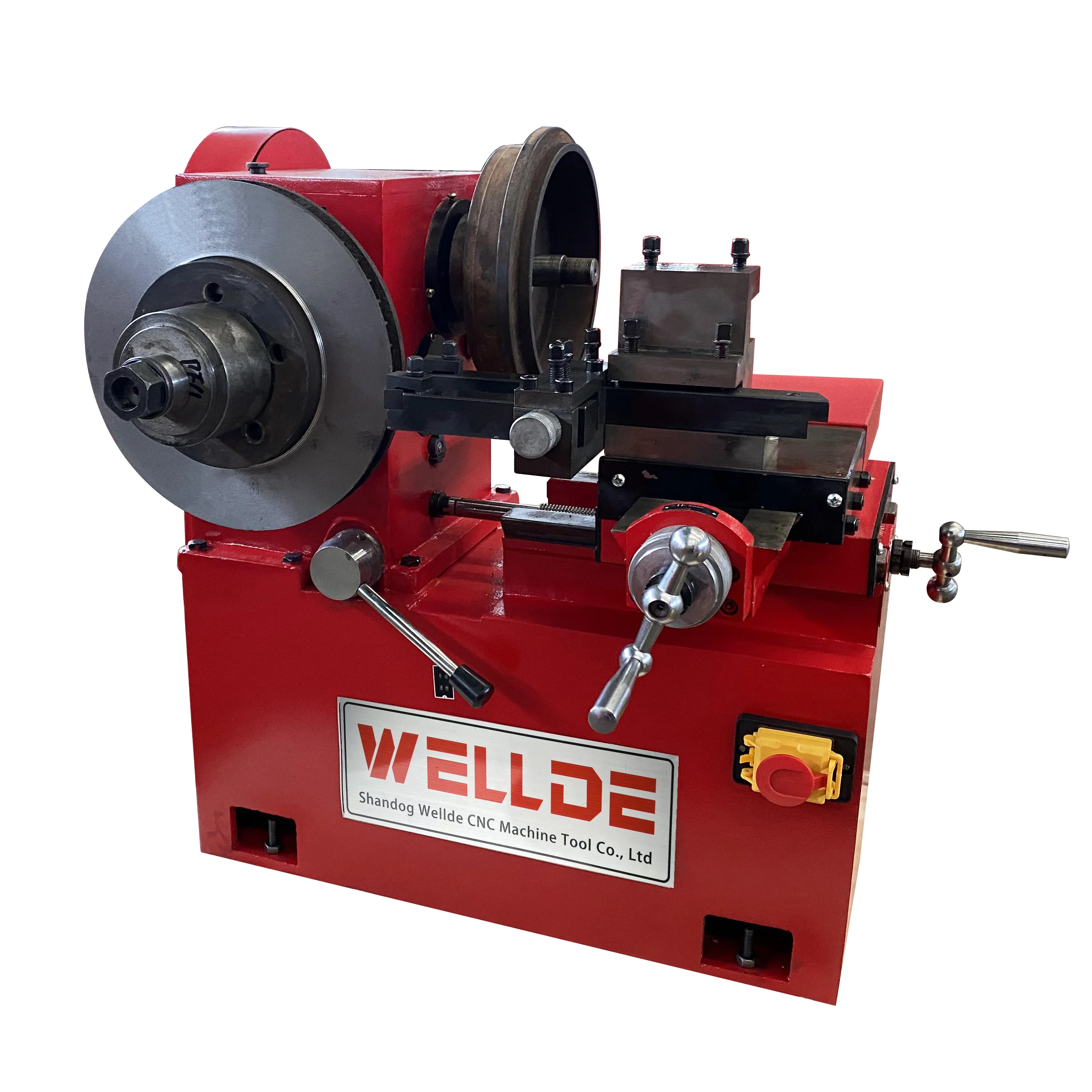 WELLDE Brake Lathe Machine C9335 Brake Disc Drum Lathe For Car Repair