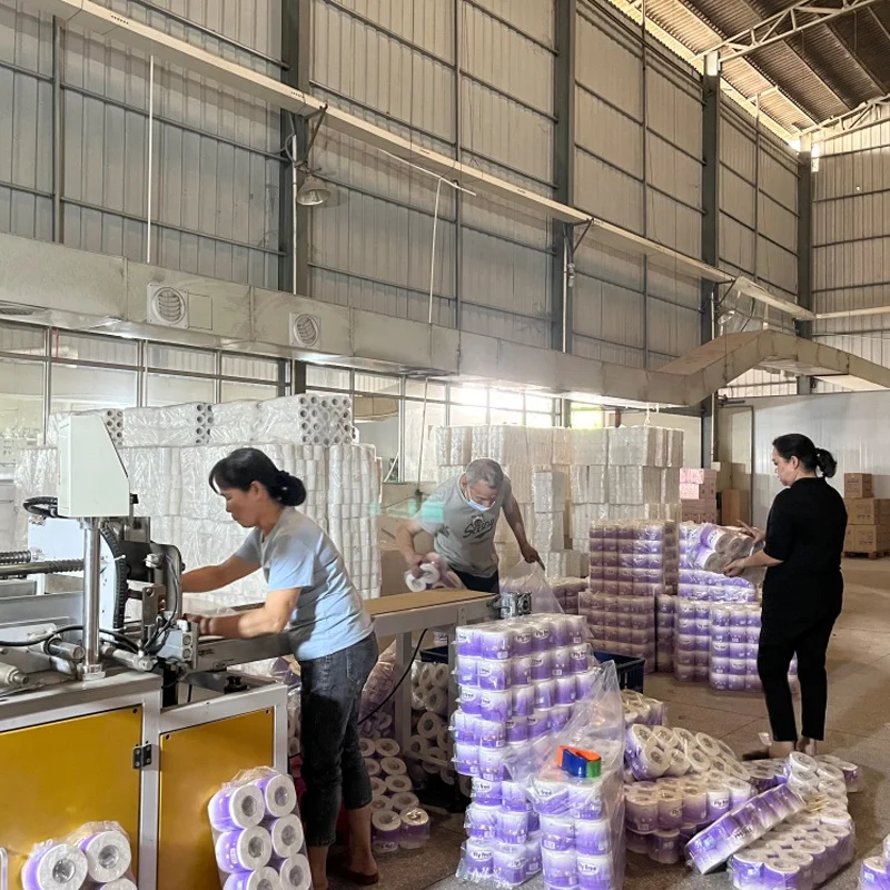 2023 High Quality Toilet Paper Wholesale Super Soft Bathroom Toilet Tissue Rolls