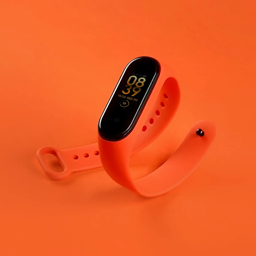 Браслет Для Xiaomi Amazfit Band 6 5 4 2 3 Cn Реплика черный ремешок смарт-браслет