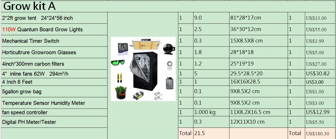 
A Carpa Indoor Grow Tent 1680d Kit Complete Hydroponics Growing Plant Grow 120x120x200 Room Box Reflective Mylar Non Toxic 